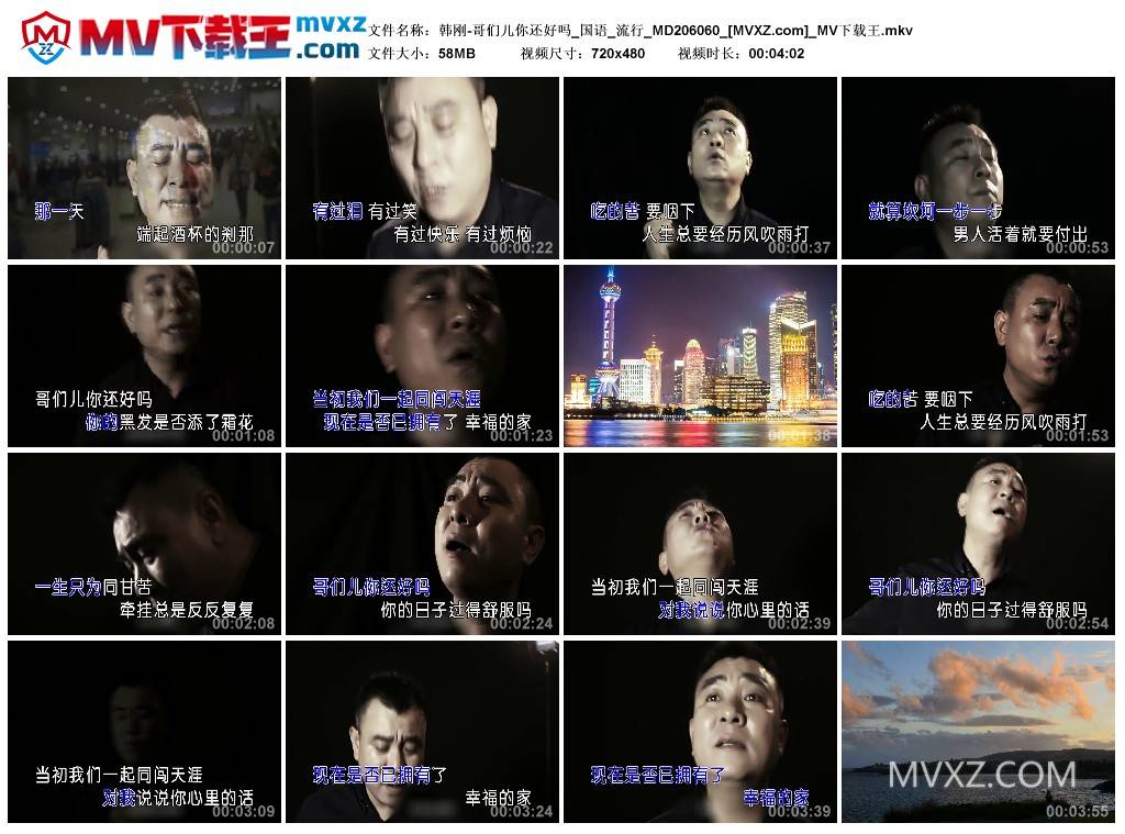 韩刚-哥们儿你还好吗_国语_流行_MD206060